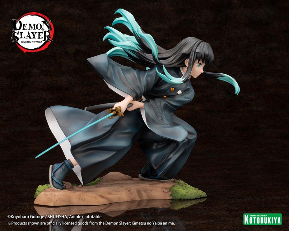 Demon Slayer: Kimetsu no Yaiba ArtFX J Muichiro Tokito 1/8 Scale Figure Gallery Image 8