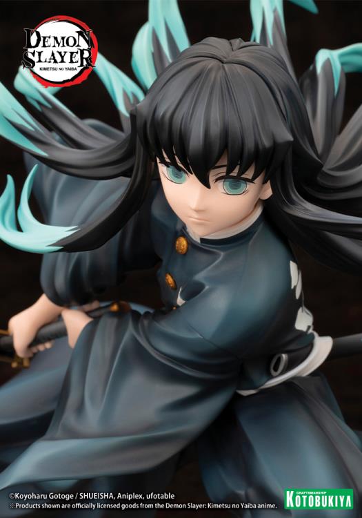 Demon Slayer: Kimetsu no Yaiba ArtFX J Muichiro Tokito 1/8 Scale Figure Gallery Image 10