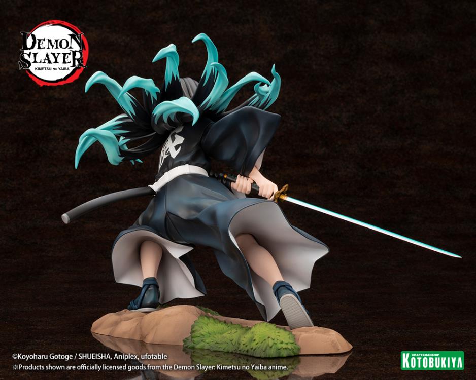 Demon Slayer: Kimetsu no Yaiba ArtFX J Muichiro Tokito 1/8 Scale Figure Gallery Image 6