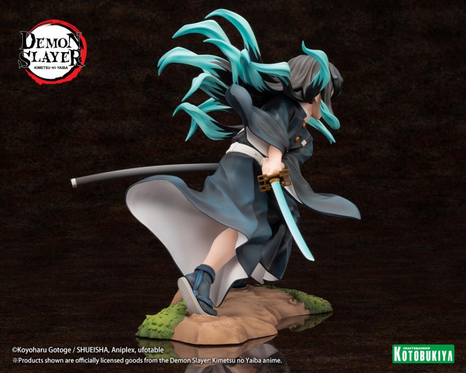 Demon Slayer: Kimetsu no Yaiba ArtFX J Muichiro Tokito 1/8 Scale Figure Gallery Image 7