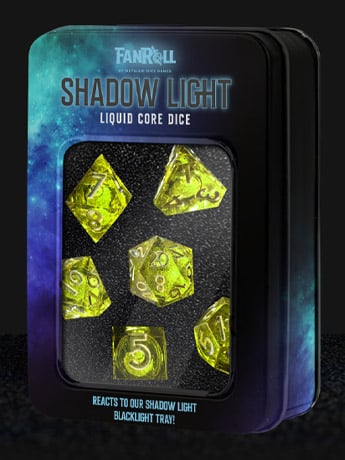 Elixir Liquid Core Shadow Light Dice Set Gallery Image 2