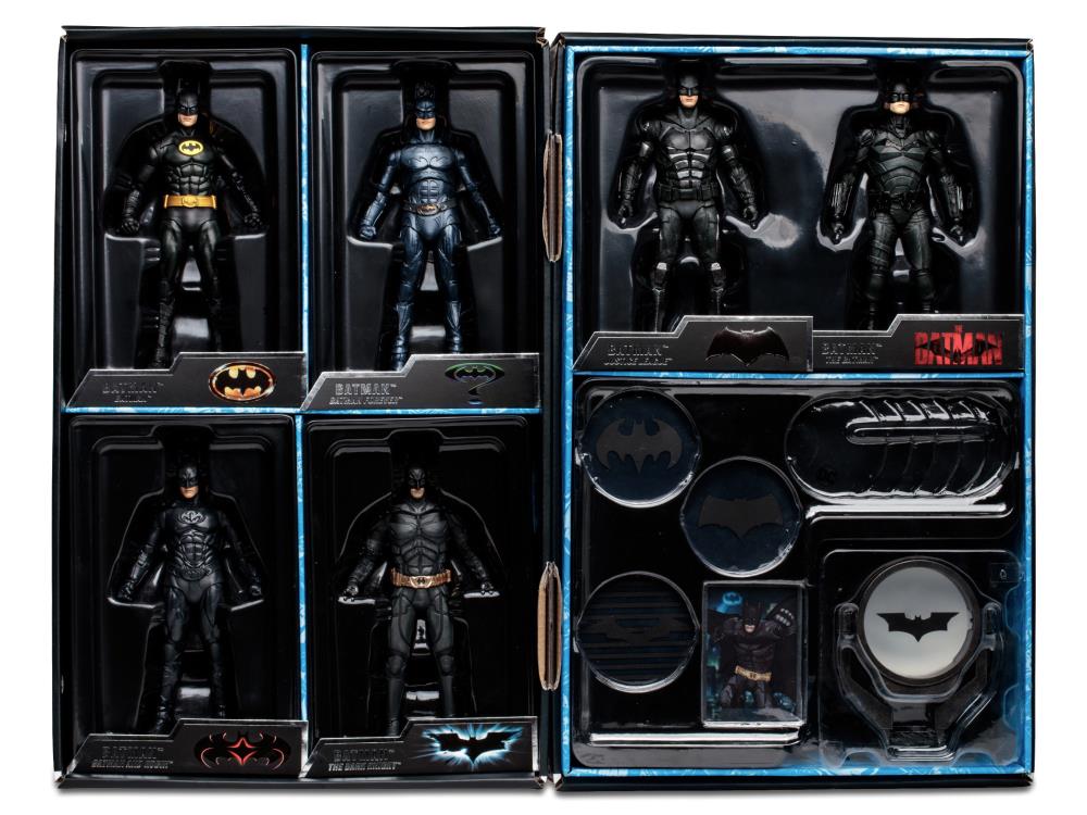 Warner Brothers 100th Anniversary DC Multiverse Batman Ultimate Movie Collection Action Figure Six-Pack Gallery Image 36
