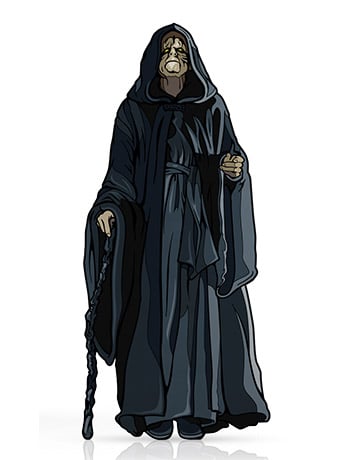 Star Wars: Return of the Jedi FiGPiN #1276 The Emperor Gallery Image 2