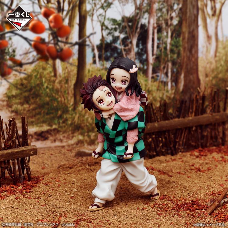 Demon Slayer: Kimetsu no Yaiba Ichibansho Tanjiro Kamado & Nezuko Kamado (Immortal Ties) Figure Gallery Image 3