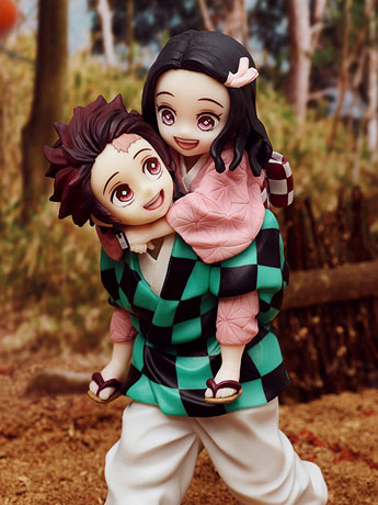 Demon Slayer: Kimetsu no Yaiba Ichibansho Tanjiro Kamado & Nezuko Kamado (Immortal Ties) Figure Gallery Image 2