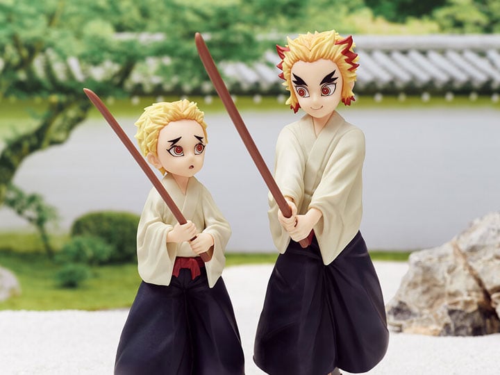 Demon Slayer: Kimetsu no Yaiba Ichibansho Kyujuro Rengoku & Senjuro Rengoku (Immortal Ties) Figure Gallery Image 1