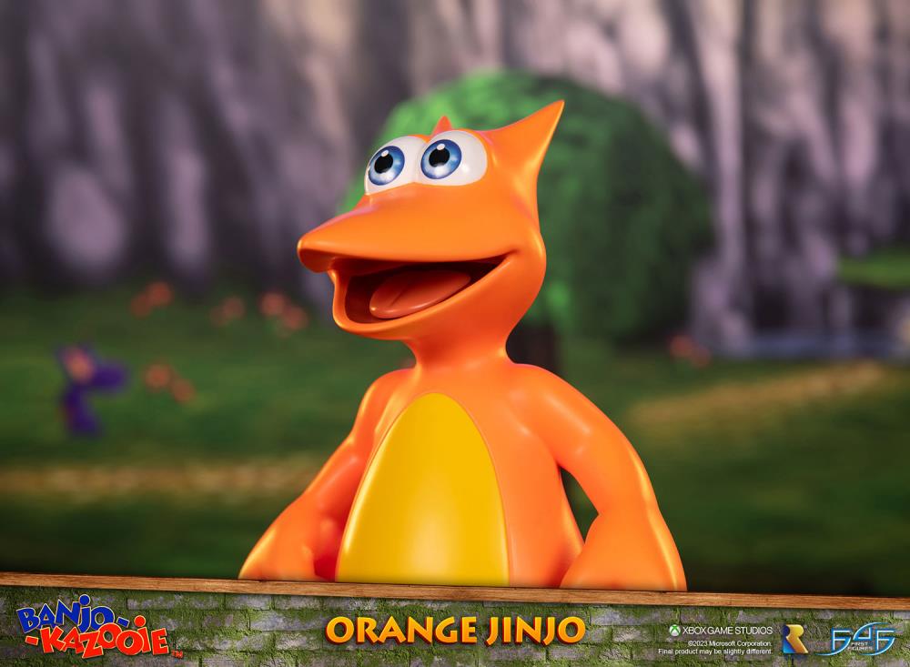 Banjo-Kazooie Orange Jinjo Statue Gallery Image 12