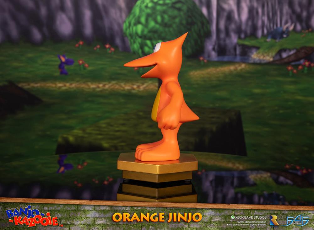 Banjo-Kazooie Orange Jinjo Statue Gallery Image 9