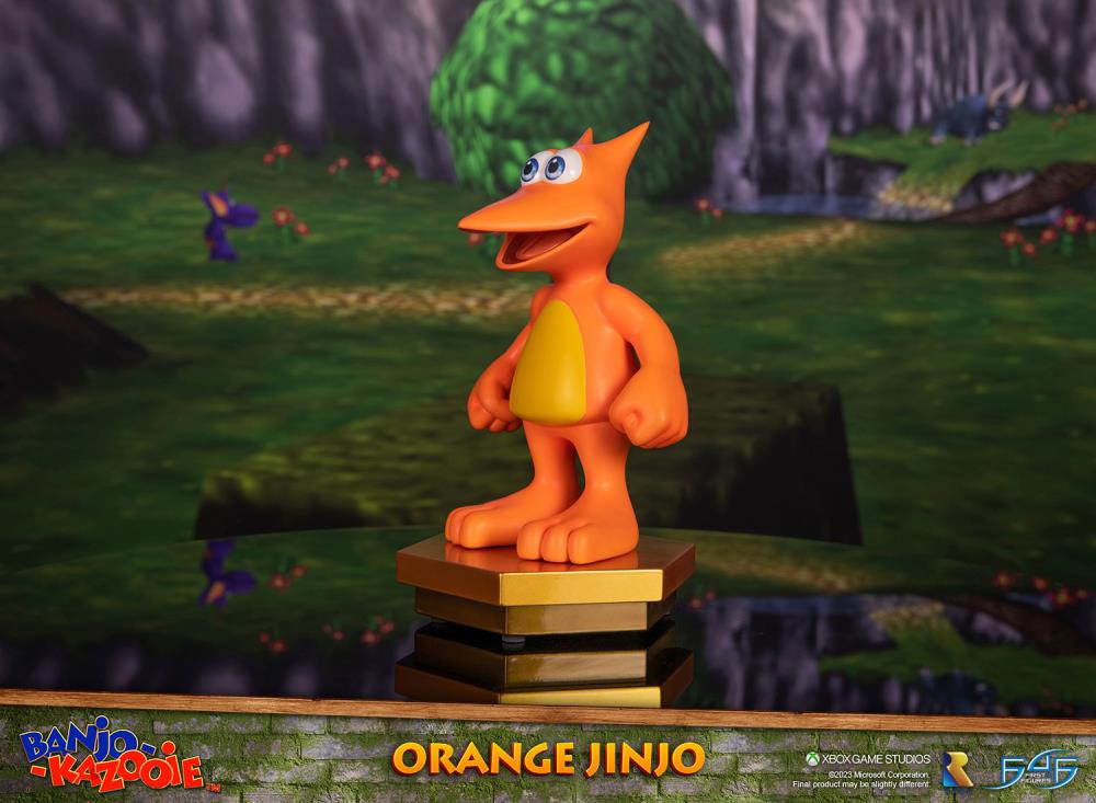 Banjo-Kazooie Orange Jinjo Statue Gallery Image 10