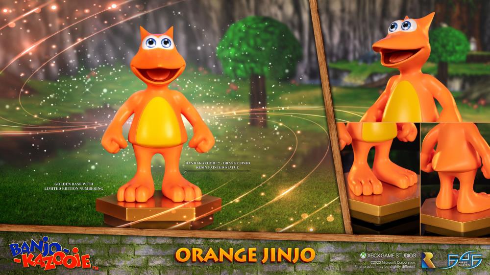 Banjo-Kazooie Orange Jinjo Statue Gallery Image 17