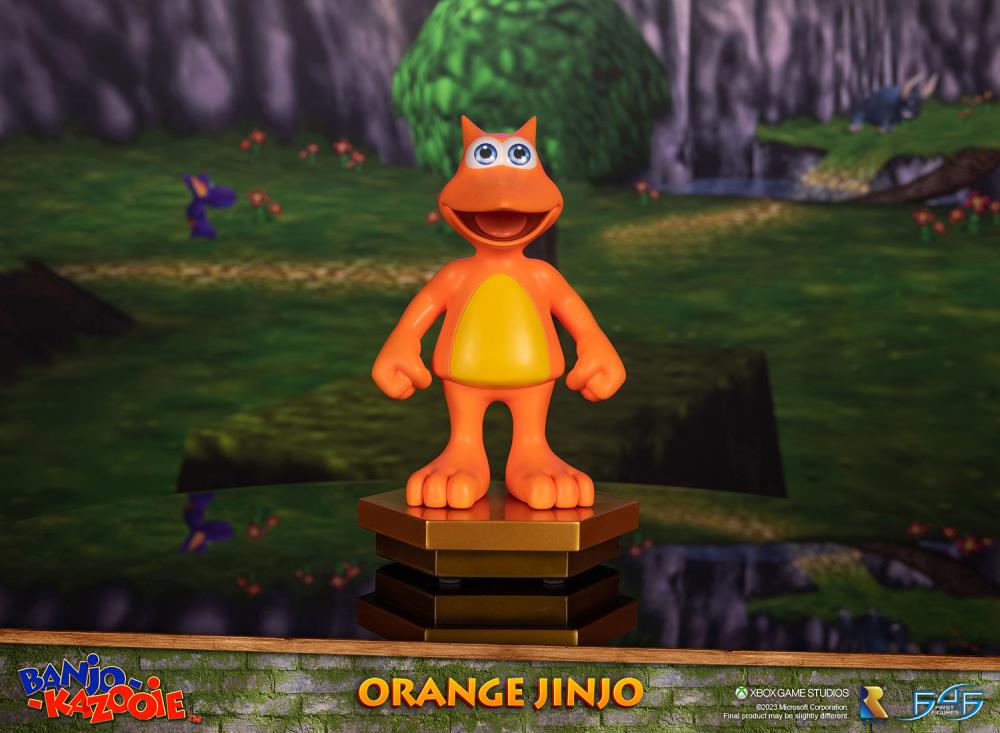 Banjo-Kazooie Orange Jinjo Statue Gallery Image 11
