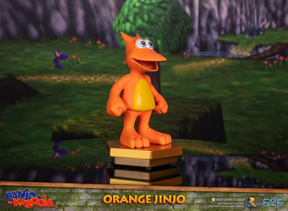 Banjo-Kazooie Orange Jinjo Statue Gallery Image 4