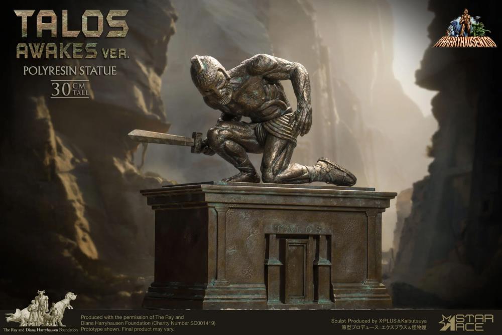 Jason and the Argonauts Talos Awakes Statue Gallery Image 4