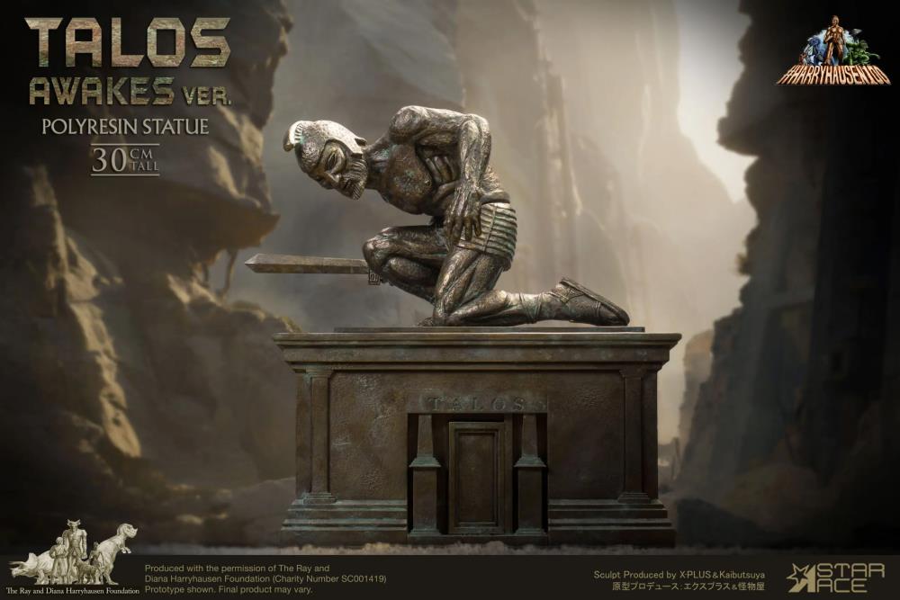 Jason and the Argonauts Talos Awakes Statue Gallery Image 5