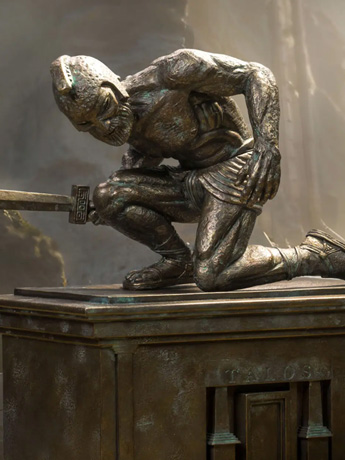Jason and the Argonauts Talos Awakes Statue Gallery Image 2