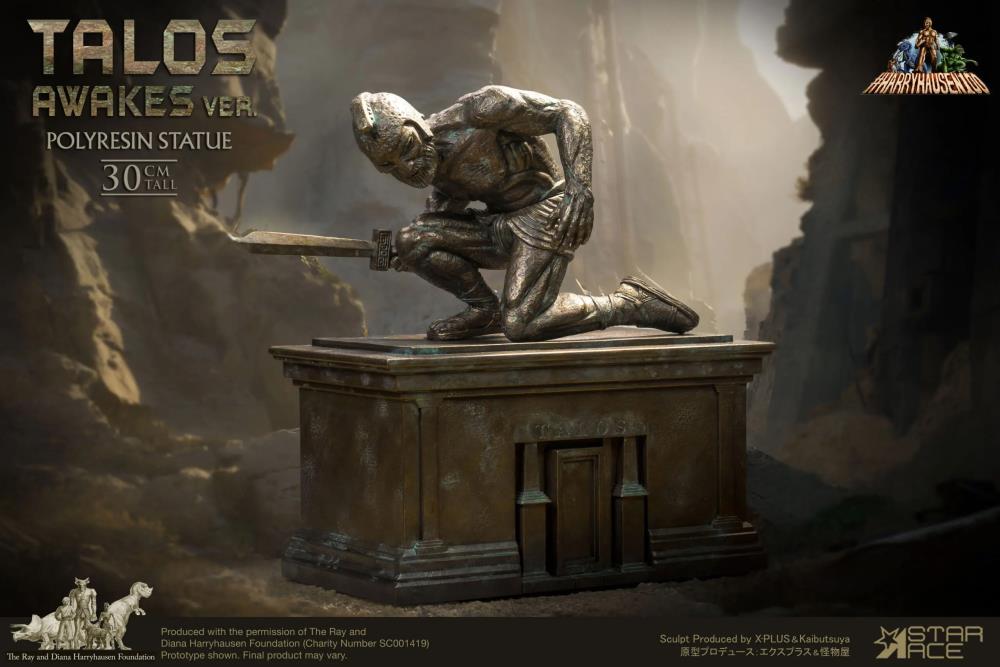 Jason and the Argonauts Talos Awakes Statue Gallery Image 3