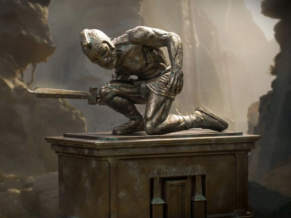 Jason and the Argonauts Talos Awakes Statue Gallery Image 1