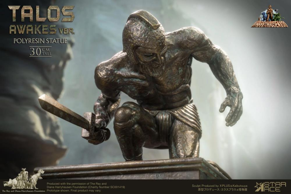 Jason and the Argonauts Talos Awakes Statue Gallery Image 9