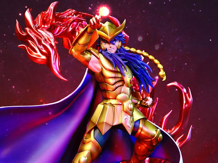 Saint Seiya Twelve Gold Saints Resonance Series Scorpio Milo 1/4 Scale Limited Edition Statue Gallery Image 1