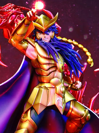 Saint Seiya Twelve Gold Saints Resonance Series Scorpio Milo 1/4 Scale Limited Edition Statue Gallery Image 2