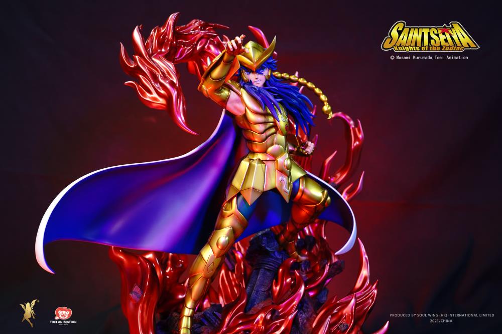 Saint Seiya Twelve Gold Saints Resonance Series Scorpio Milo 1/4 Scale Limited Edition Statue Gallery Image 7