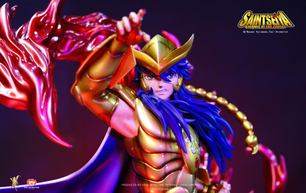 Saint Seiya Twelve Gold Saints Resonance Series Scorpio Milo 1/4 Scale Limited Edition Statue Gallery Image 8