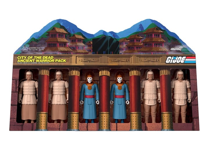G.I. Joe ReAction City of the Dead Pack SDCC 2023 Exclusive Box Set