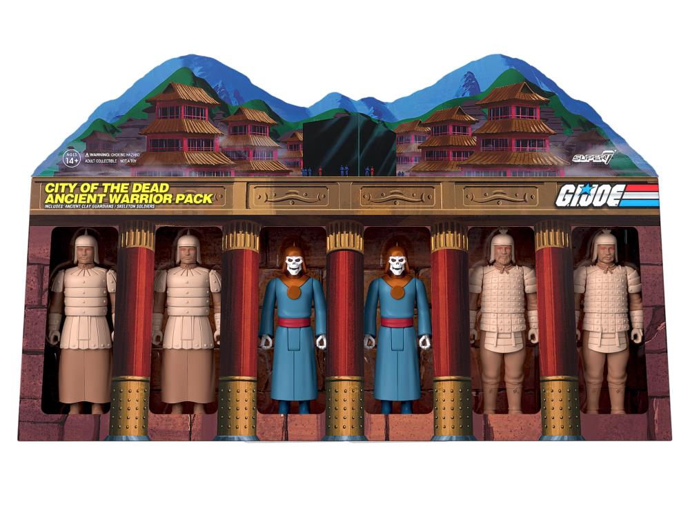 G.I. Joe ReAction City of the Dead Pack SDCC 2023 Exclusive Box Set