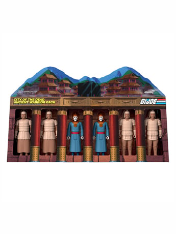G.I. Joe ReAction City of the Dead Pack SDCC 2023 Exclusive Box Set Gallery Image 2