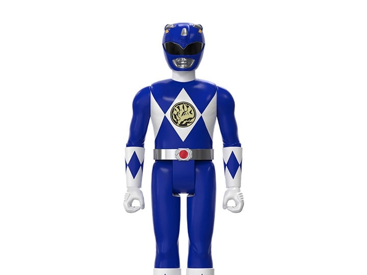 Mighty Morphin' Power Rangers ReAction Blue Ranger SDCC 2023 Exclusive Figure Gallery Image 1