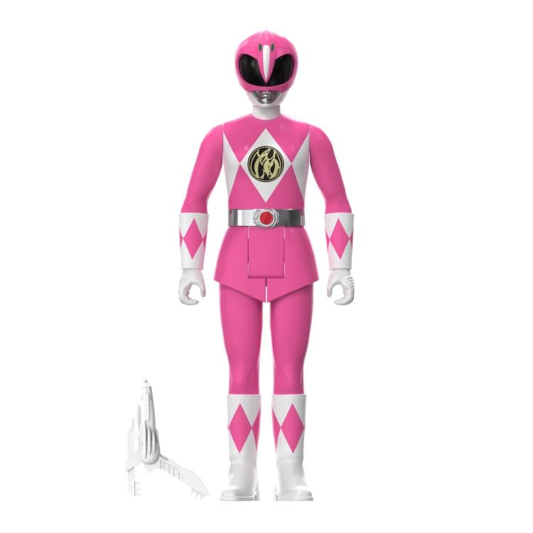 Mighty Morphin' Power Rangers ReAction Pink Ranger SDCC 2023 Exclusive Figure Gallery Image 3