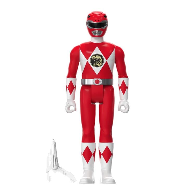 Mighty Morphin' Power Rangers ReAction Red Ranger SDCC 2023 Exclusive Figure Gallery Image 3