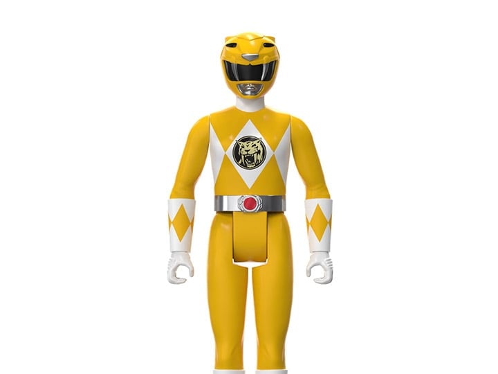 Mighty Morphin' Power Rangers ReAction Yellow Ranger SDCC 2023 Exclusive Figure Gallery Image 1