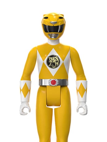 Mighty Morphin' Power Rangers ReAction Yellow Ranger SDCC 2023 Exclusive Figure Gallery Image 2