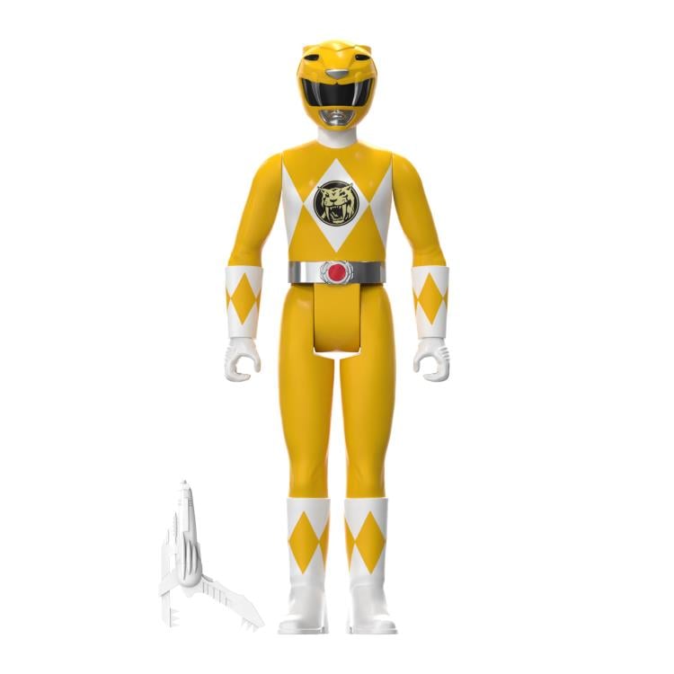 Mighty Morphin' Power Rangers ReAction Yellow Ranger SDCC 2023 Exclusive Figure Gallery Image 3