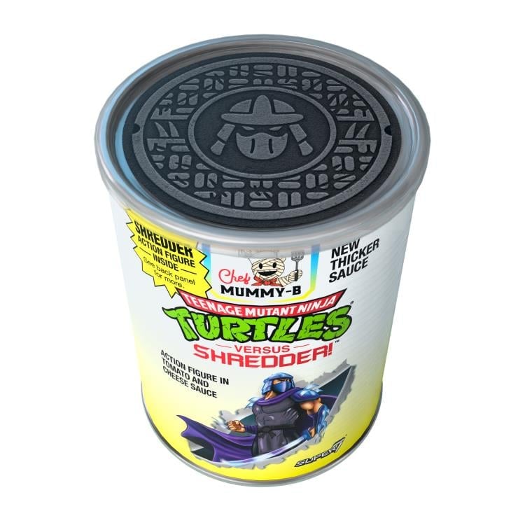 Teenage Mutant Ninja Turtles ReAction Shredder (Pasta Can) SDCC