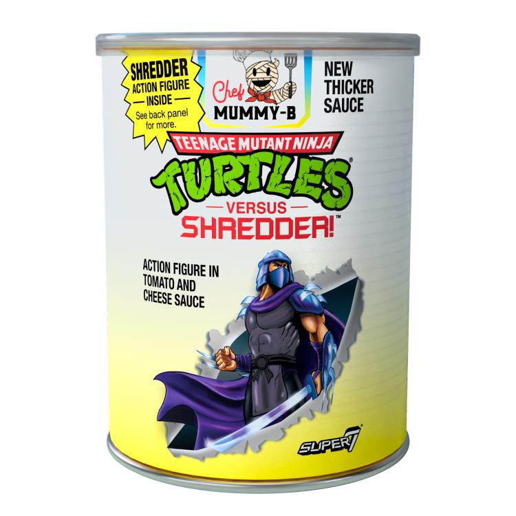 Teenage Mutant Ninja Turtles ReAction Shredder (Pasta Can) SDCC