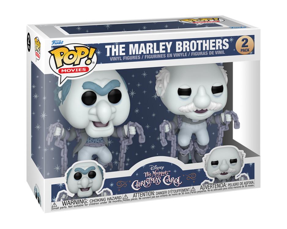 Pop! Movies: The Muppet Christmas Carol - The Marley Brothers Two-Pack Gallery Image 4