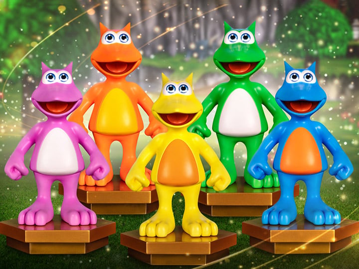 Banjo-Kazooie Jinjo (Combo Edition) Set of 5 Statues Gallery Image 1