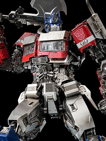 Transformers: Rise of the Beasts DLX Scale Collectible Series Optimus Prime Gallery Image 2