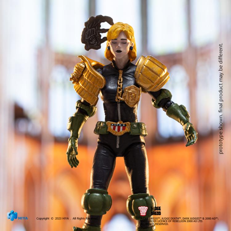 2000 AD Exquisite Mini Series Judge Anderson (Hall of Heroes) 1:18 Scale Figure Set Gallery Image 4