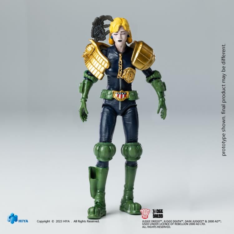 2000 AD Exquisite Mini Series Judge Anderson (Hall of Heroes) 1:18 Scale Figure Set Gallery Image 8
