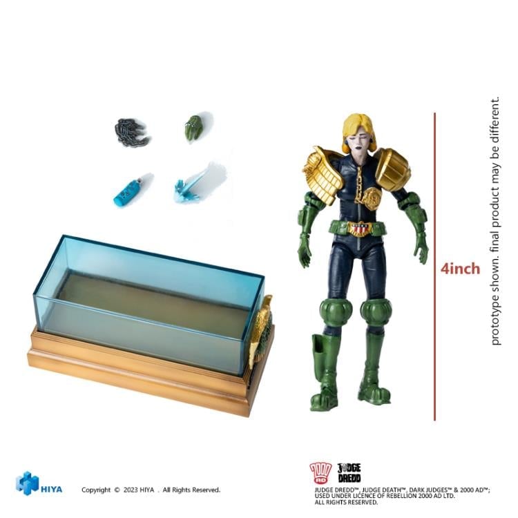 2000 AD Exquisite Mini Series Judge Anderson (Hall of Heroes) 1:18 Scale Figure Set Gallery Image 12