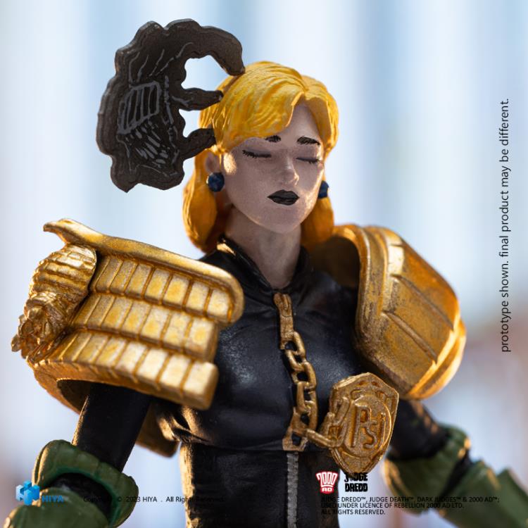 2000 AD Exquisite Mini Series Judge Anderson (Hall of Heroes) 1:18 Scale Figure Set Gallery Image 7