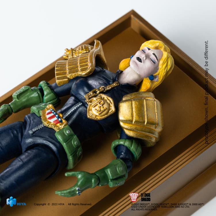 2000 AD Exquisite Mini Series Judge Anderson (Hall of Heroes) 1:18 Scale Figure Set Gallery Image 6