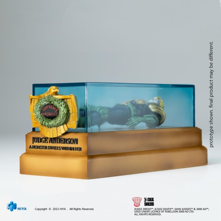 2000 AD Exquisite Mini Series Judge Anderson (Hall of Heroes) 1:18 Scale Figure Set Gallery Image 9