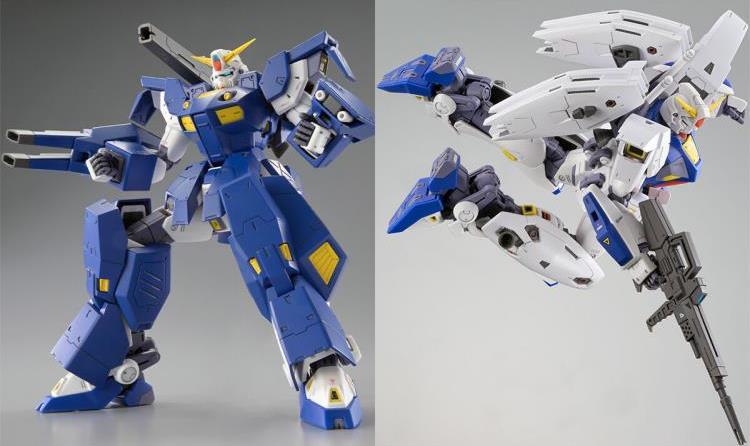 Mobile Suit Gundam F90 MG F90 Gundam F90 Mission Pack J & Q Types 1/100 Scale Exclusive Model Kit Gallery Image 10