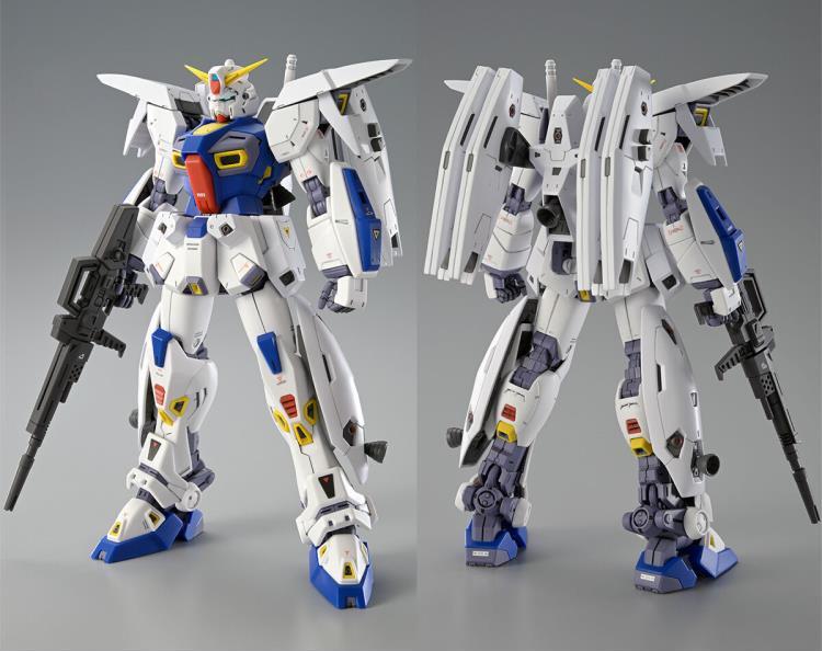Mobile Suit Gundam F90 MG F90 Gundam F90 Mission Pack J & Q Types 1/100 Scale Exclusive Model Kit Gallery Image 7