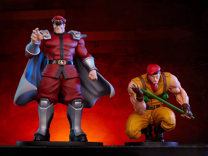 Street Fighter Street Jam M. Bison & Rolento 1/10 Scale Statue Set Gallery Image 1