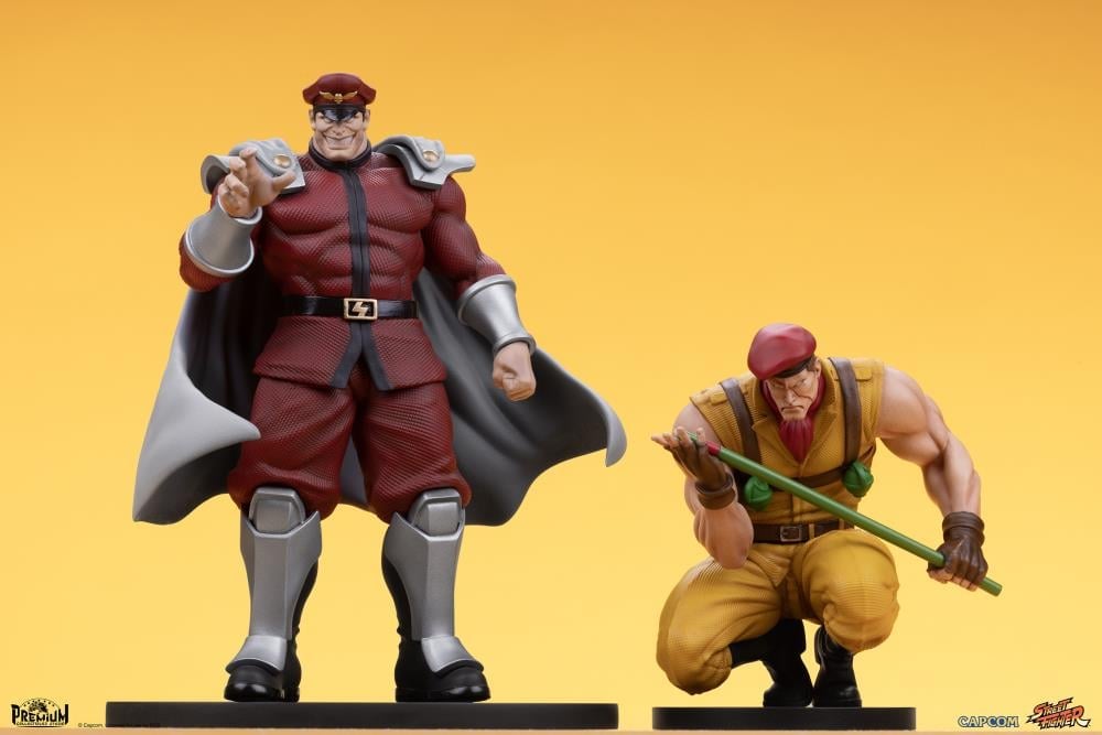 Street Fighter Street Jam M. Bison & Rolento 1/10 Scale Statue Set Gallery Image 9